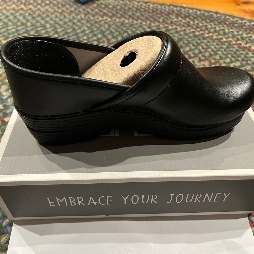 Dansko Black Clogs